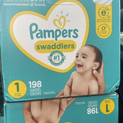 Brand New Pamper Diapers 