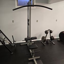 Body Solid Lat Pull Down And Row Machine