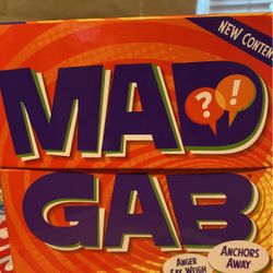 MAD GAB Card game 
