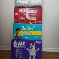 Size 3 Diaper Bundle