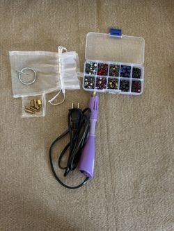 Darice applicator wand setter tool with art gems