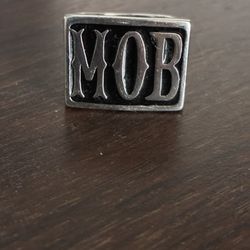 MOB RING SIZE 10 *Stainless Steel*