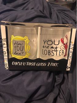 Friends wine glasses