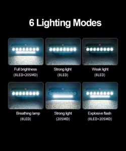 USB Charging MTB Headlight Bicycle Light LED Waterproof Cycling Lamp Flashlight