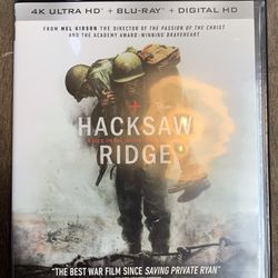 Hacksaw Ridge 4K Ultra HD Blu-Ray 