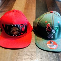 New Mexico Snapback Hats (Set of 2) – Red & Green