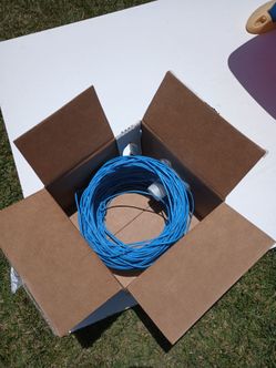 CAT5E partial box, blue
