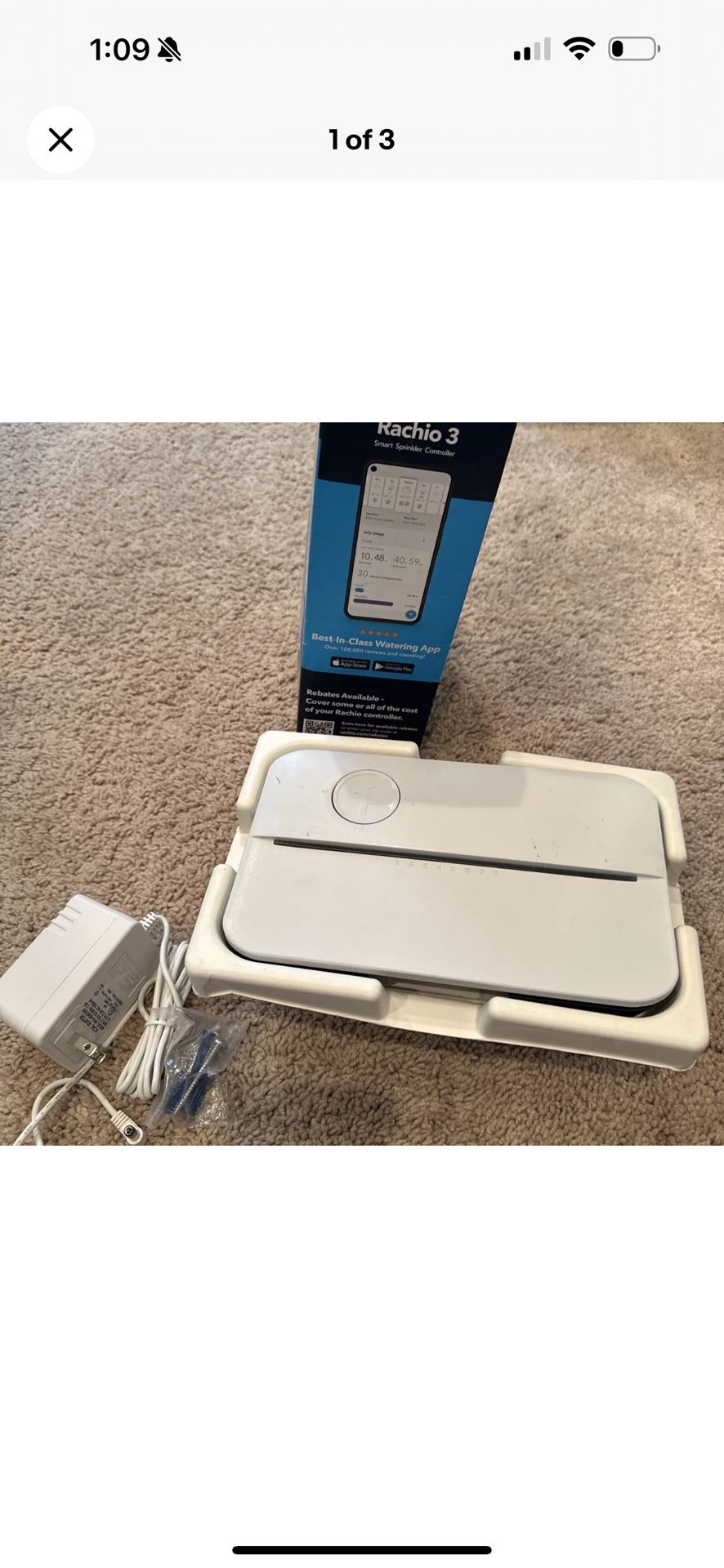 Rachio 3 Smart Sprinkler Controller - 8 Zone New With Some Scratches