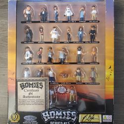 Homies Series 13 LIMITED edition # 700 Of 5,000