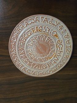 Alphabet hot plate trivet