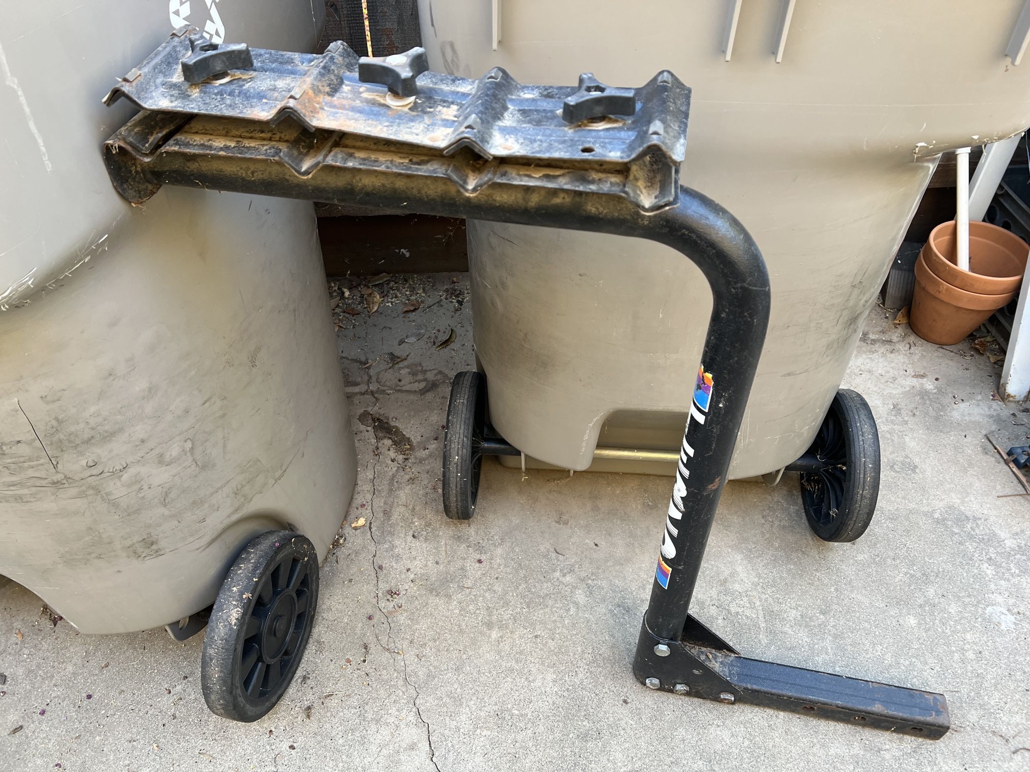 Four Bike Trailer Bike Rack