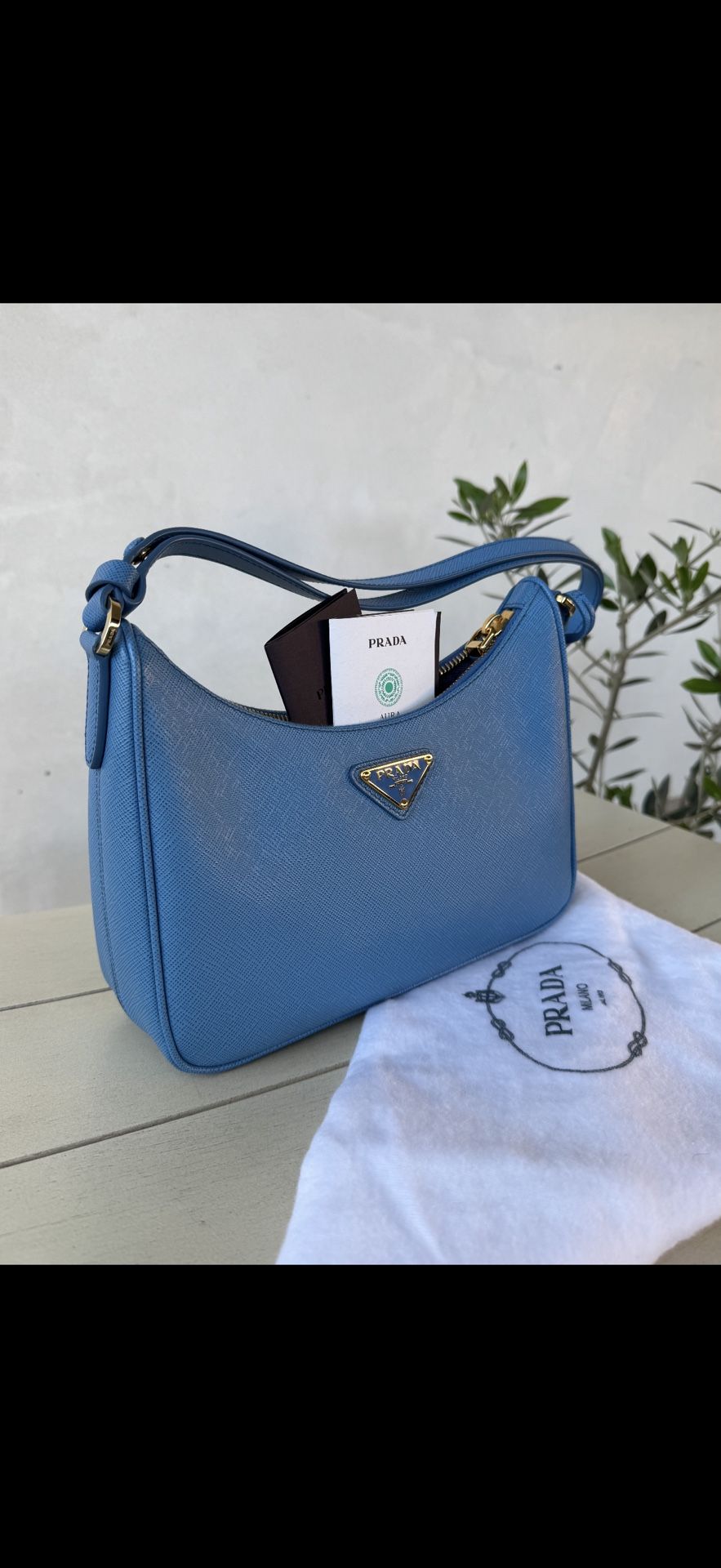 Prada Saffiano Leather Mini Bag