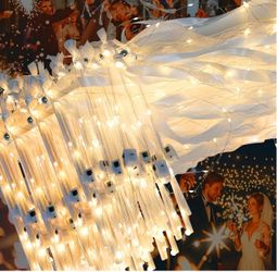 Light wands for wedding sendoff