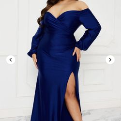Fashion Nova Navy Maxi Dress