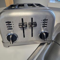 CUISINART 4 SLICE METAL CLASSIC TOASTER