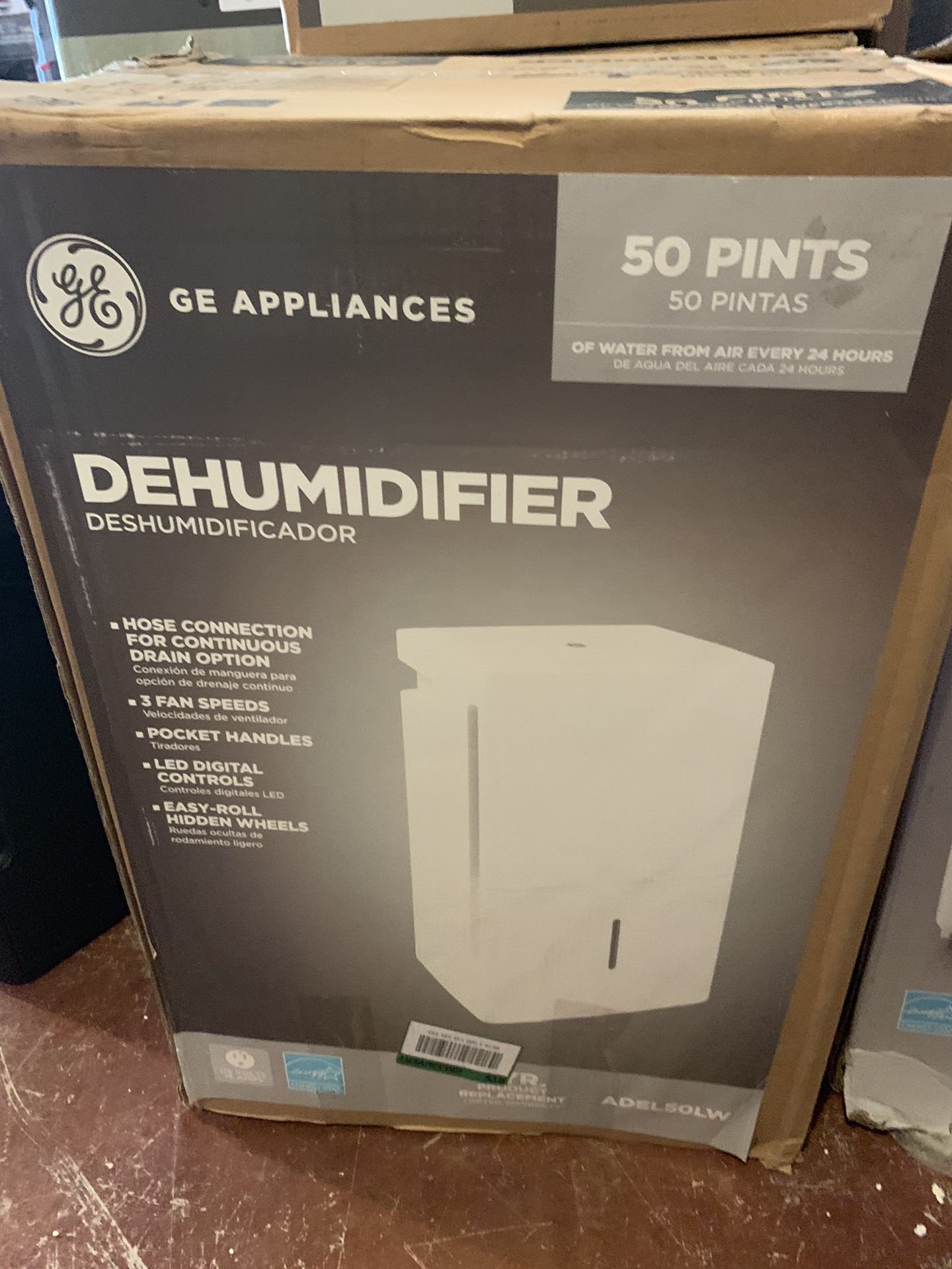 New Dehumidifier 50 pints