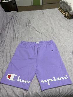 Purple XL Champion Sweat shorts 