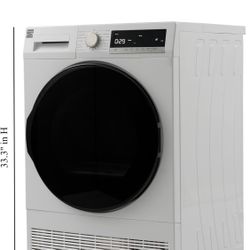 Brand NEW Kenmore 4.0 cu. ft. Ventless Compact Front Load Electric Dryer-with Guard to Reduce Wrinkl