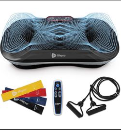 New Other LifePro Vibration Plate Exercise Machine With Remote & Resistance Bands