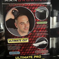 MANGROOMER-Ultimate Pro Self-Haircut Kit - Washable & Rechargeable 9 Lengths