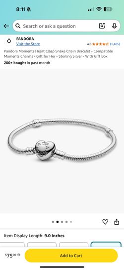 Pandora bracelets And Charms Still In Box 