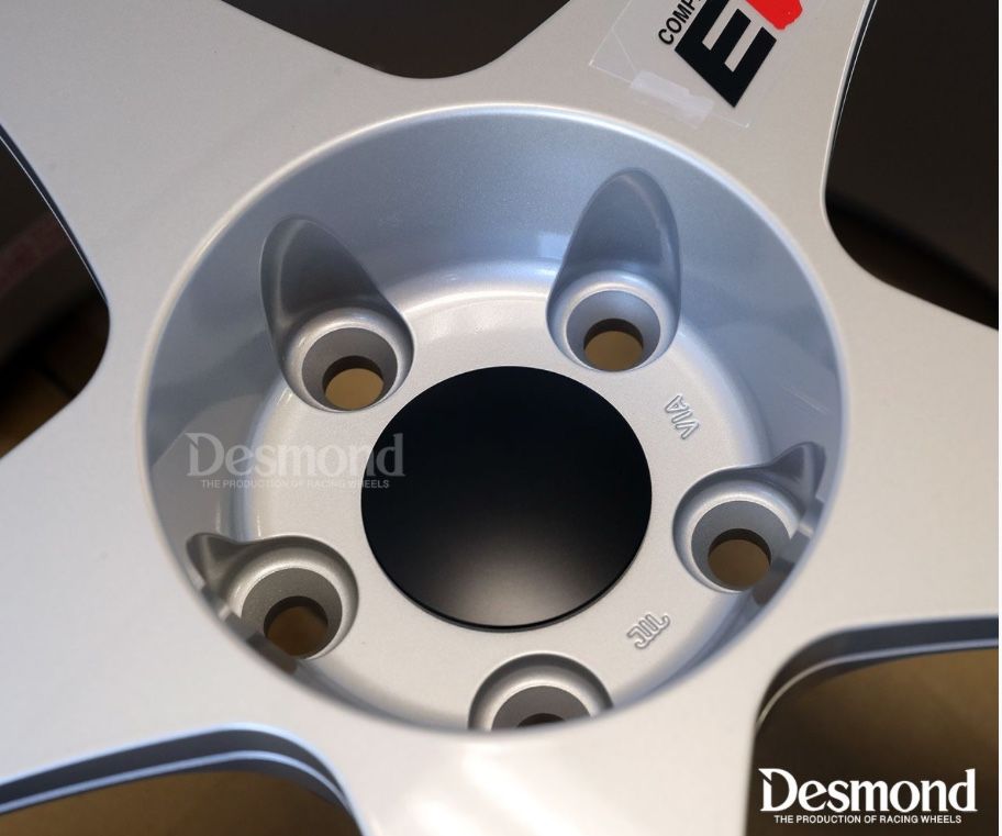 Desmond Regamaster EVO II Flat Center Caps Set of 4 - Anodized Black