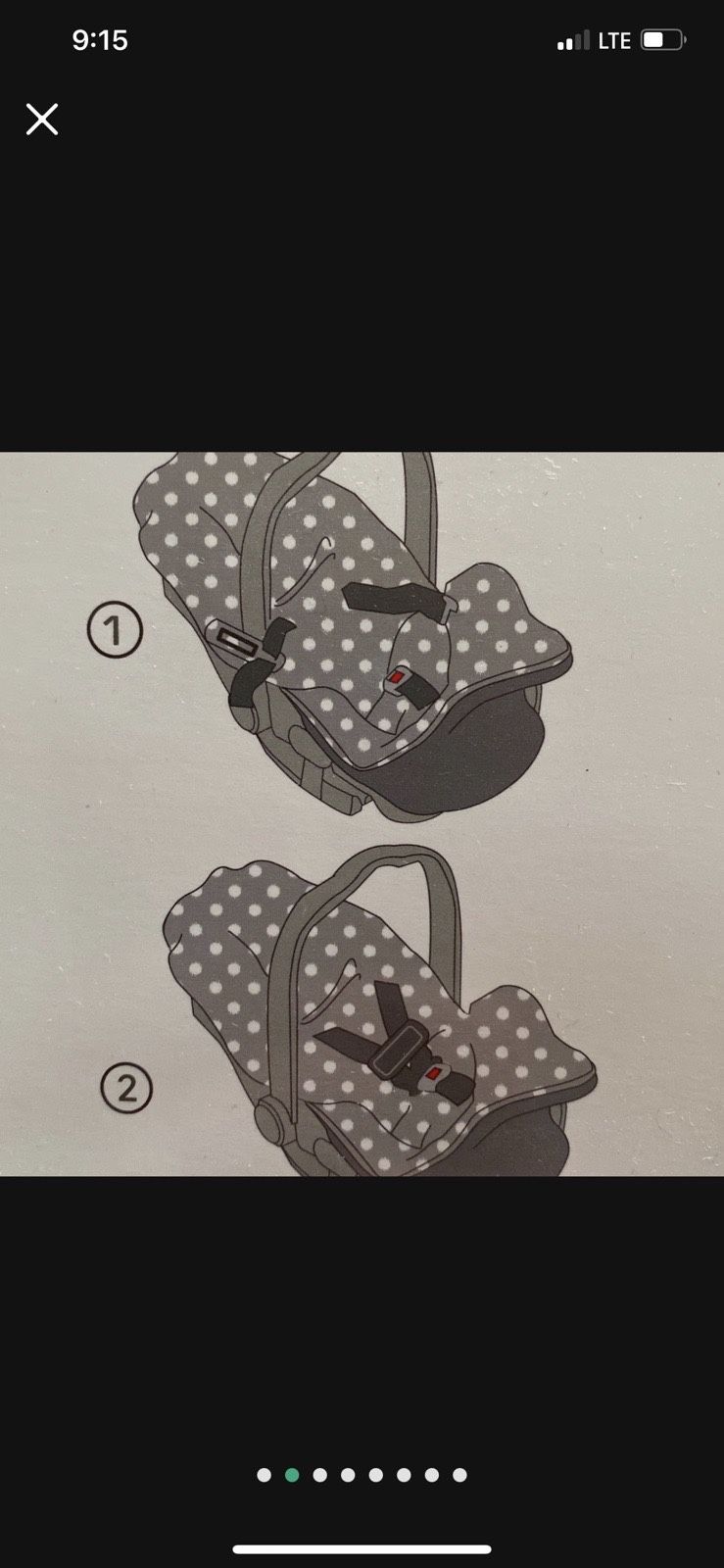 Infant Car seat Cover 