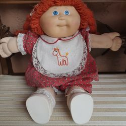 1980's Cabbage Patch Doll Red Hair 