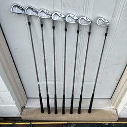 Taylormade TP RAC Forged 4-PW Steel Stiff Flex Right Handed Iron Set 