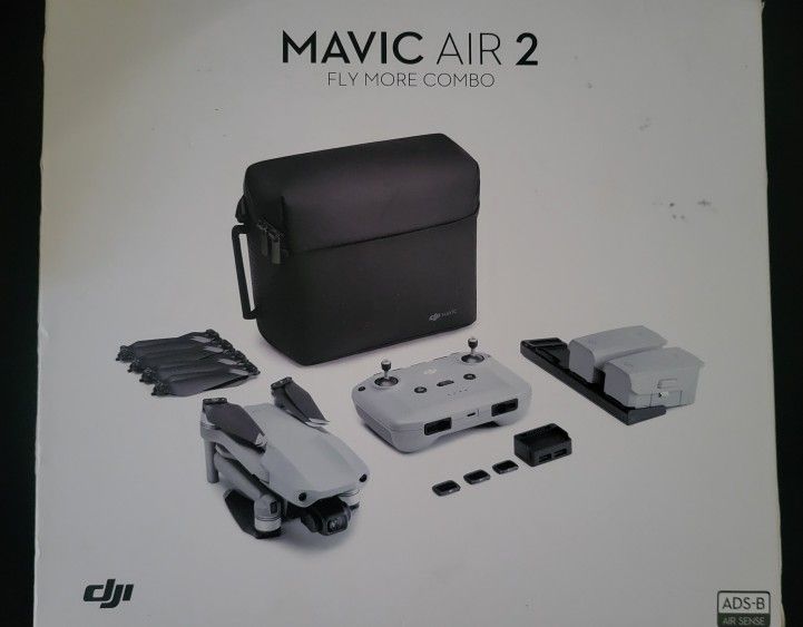 DJI Mavic Air 2 Fly More Combo (New)