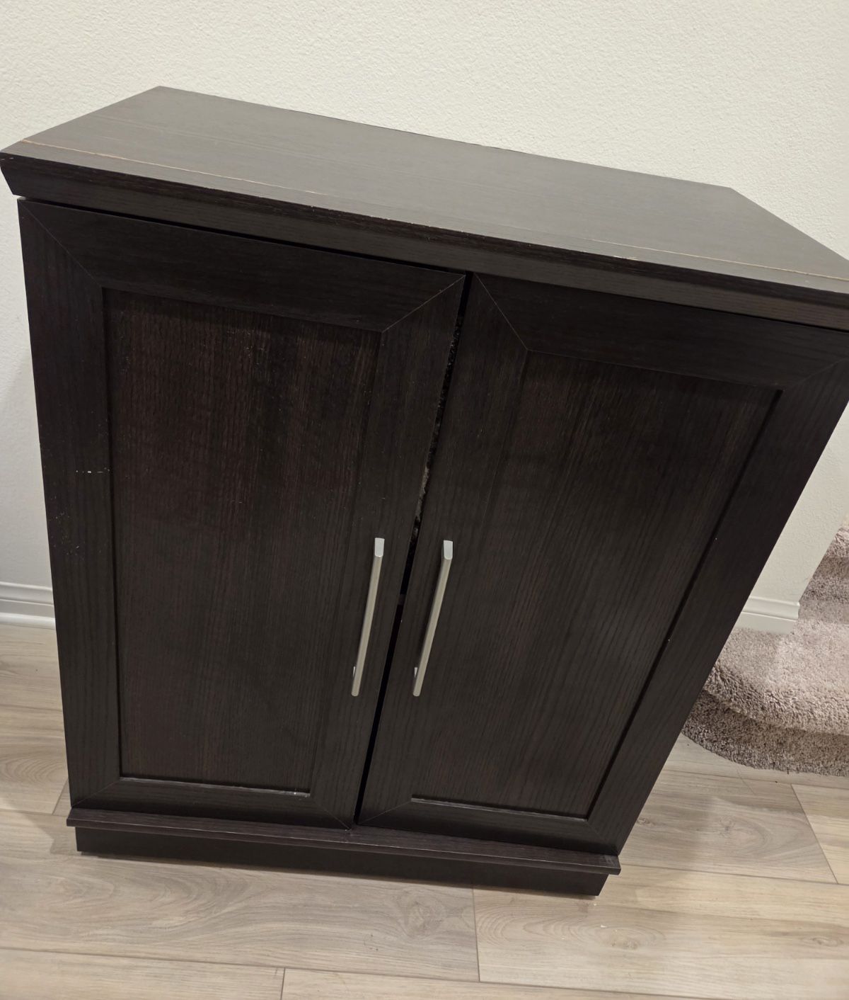 Dakota Oak Wooden Shelf Cabinet