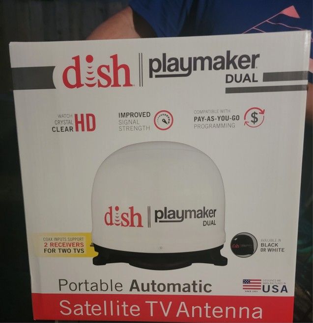 Portable Satellite DUAL TV Antenna