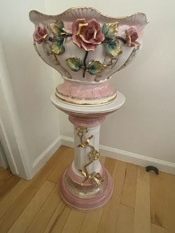 Rare Italian Base and Vase Planter