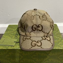 GG Maxi Cap Brown Size Large New