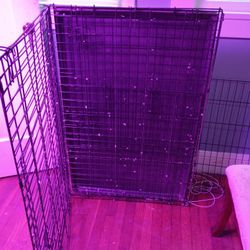 Large Folding Dog Cage. 