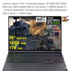 Legion pro 5 Gaming Laptop