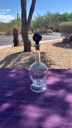 Svres France Crystal Decanter