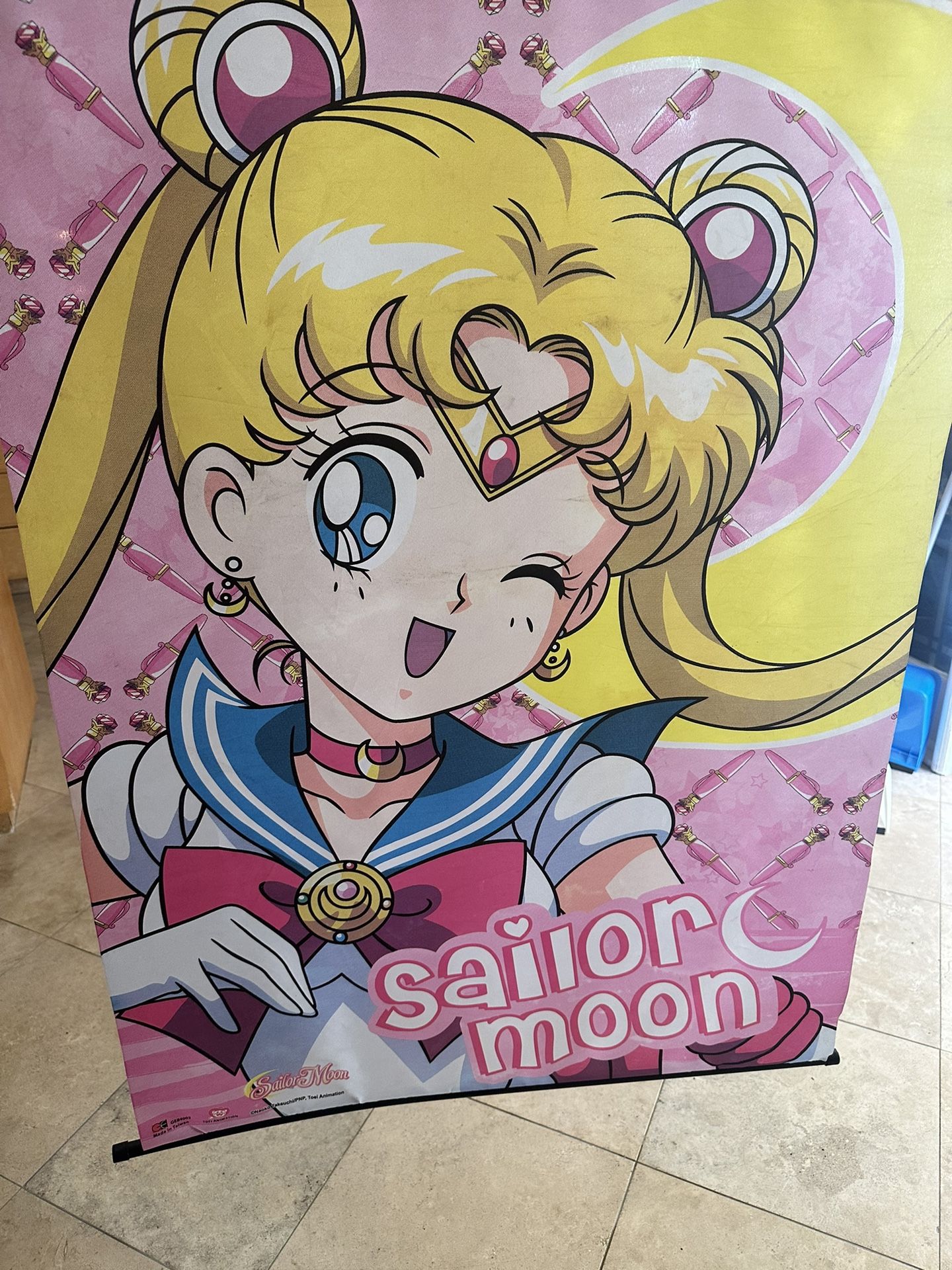 Sailor Moon Fabric Poster