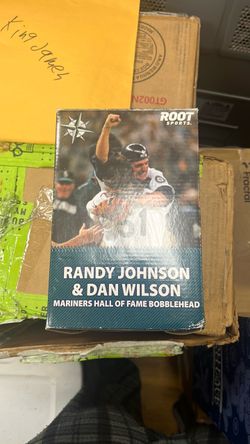 Randy Johnson & Dan Wilson Mariners Hall of Fame Bobblehead