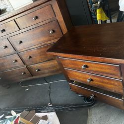 Dresser and nightstands
