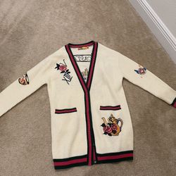 Sweater Cardigan Medium Size 