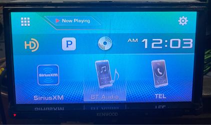 Kenwood double din motorized face touchscreen car dvd / cd with Bluetooth READ AD!!