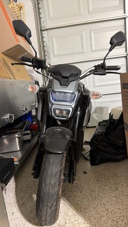 Black and Gray Naked Sport Motorcycle