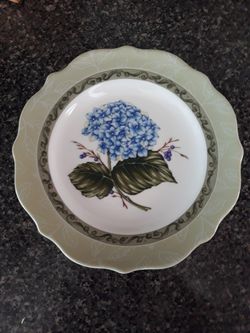Vintage garden plate
