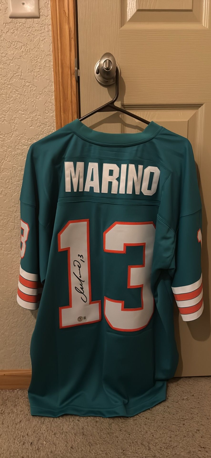 Signed Dan Marino Jersey