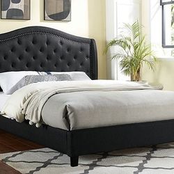 Brand New Black Queen Size Platform Bed Frame