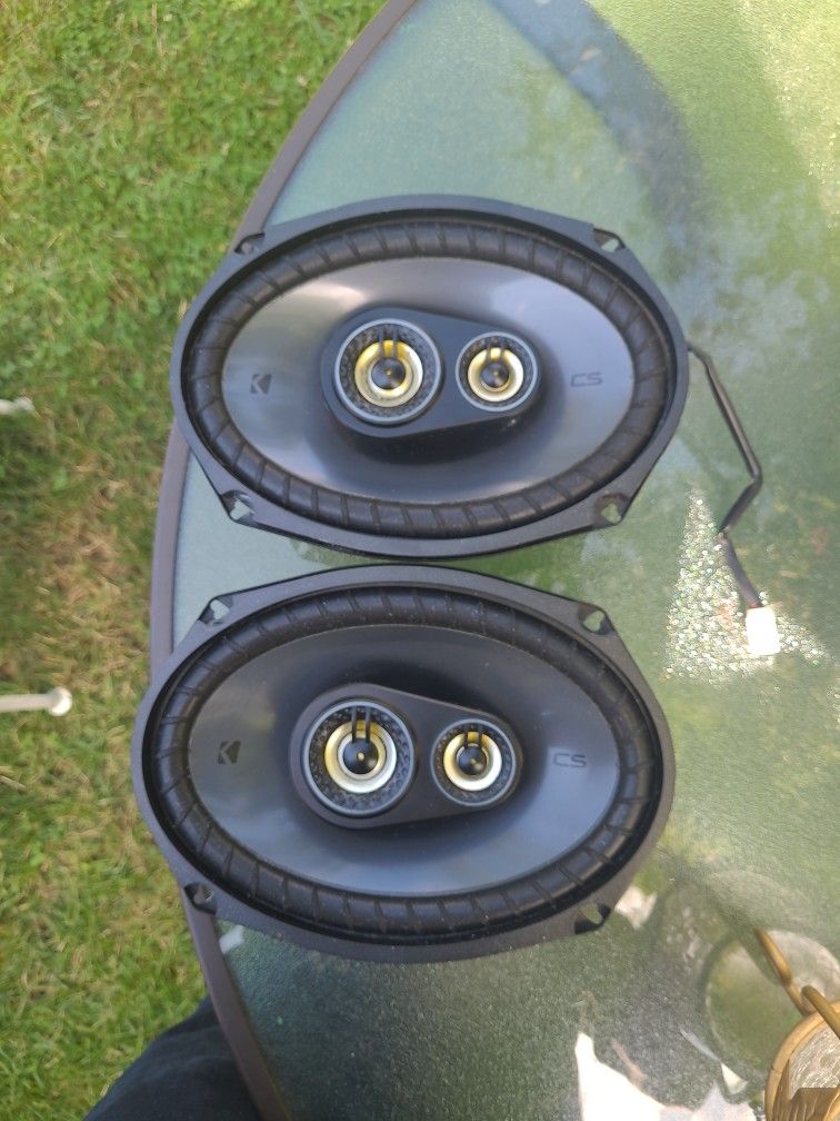 CSC693 KICKER 3-WAY SPEAKER 4-0hm 6x9-inch (160x23mm)