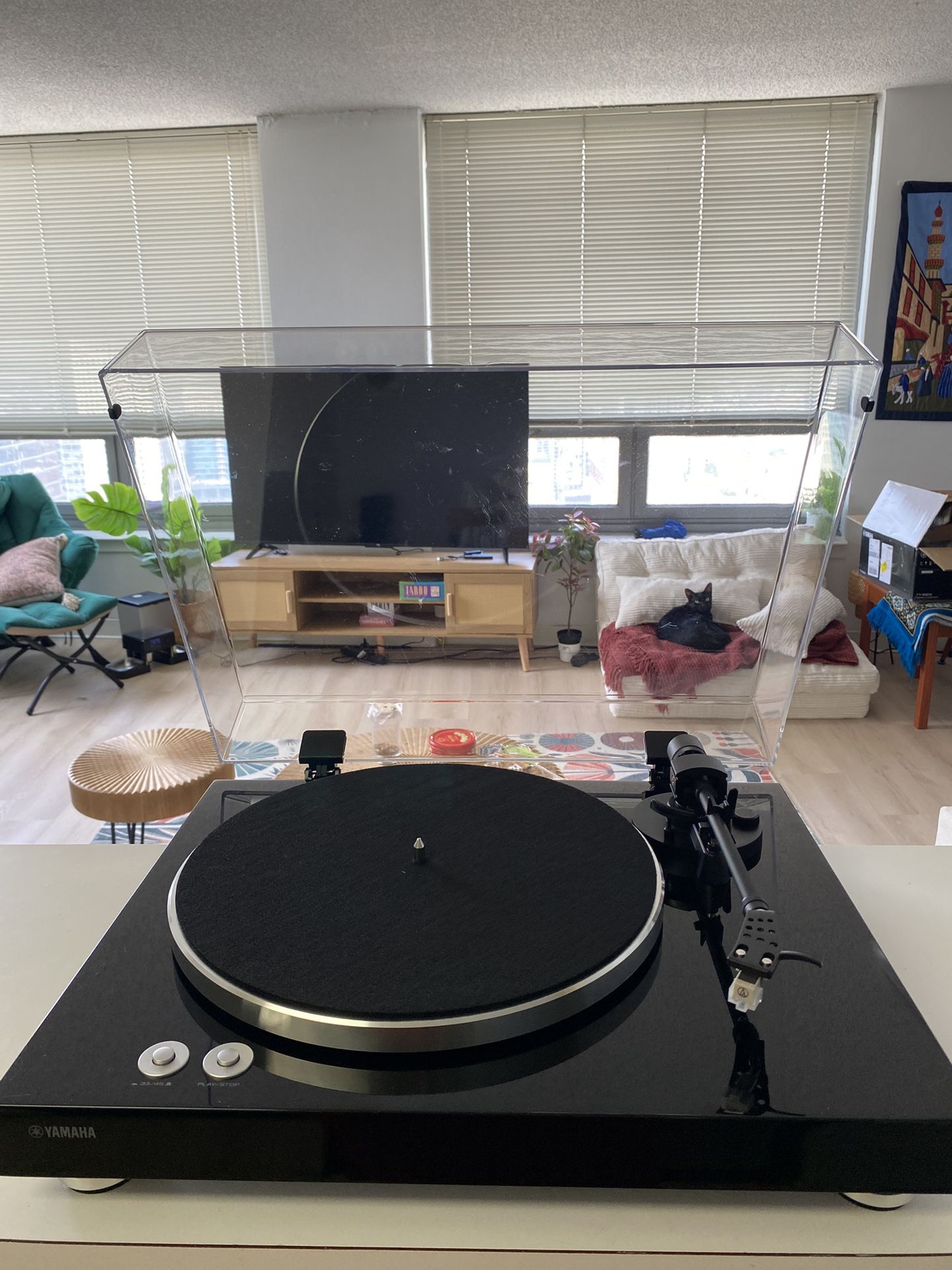 Vintage vinyl Record Player
