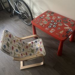 IKEA Children’s Desk And Chair 