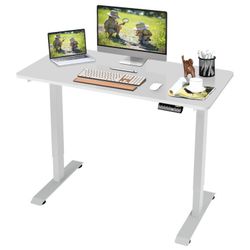 48x24 inch Electric Height Adjustable Standing Desk with Memory Controller